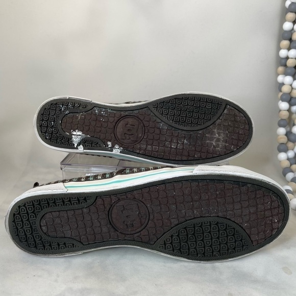 DC Fiona Mint Green Beige Brown Skate Shoe Women's Size 8 - Picture 8 of 11